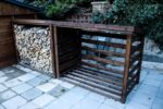 Herold 22120 Gartenmulde mit Rückwand und Bodenrost 220x120 cm, Stärke 19 mm – Bild 3