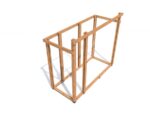 Gartenhaus HEROLD P2711b 2,4 m2 274x112 cm Dicke 19 mm – Bild 5