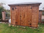 Gartenhaus HEROLD P2711b 2,4 m2 274x112 cm Dicke 19 mm – Bild 8