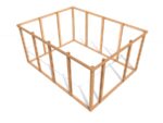 Gartenhaus HEROLD A3344 14,1 m2 327x433 cm dick 19 mm – Bild 5