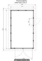 6 m2 327x539 cm Dicke 19 mm