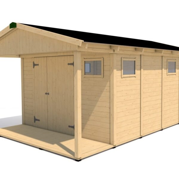 Gartenhaus HEROLD A3344 Plus 14