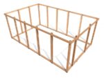 Gartenpavillon Herold A3366 DX (12,6 + 6,3 m2) 327x645 cm dick 19 mm – Bild 7