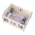 GARTENHAUS Claudia Pent 11,5 m2 (420x320cm) Dicke 34mm – Bild 6