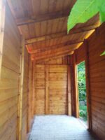 Gartenhaus HEROLD P4417c 6,2 m2 433x168 cm dick 19 mm – Bild 6