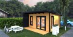 Gartenhaus Grace 14,5 m2 440 x 300 cm Dicke 56 mm – Bild 8