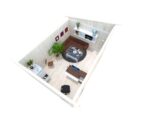 GARTENHAUS Simone 13,6 m2 (452x330cm) Dicke 18+70mm – Bild 4