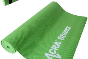 ACRA Fitnessmatte Yoga 173x61cm grün für Übungen ACRA Fitnessmatte Yoga 173x61cm grün für Übungen
