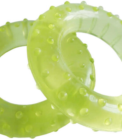 ACRA Massageringe 7cm Fingerstärker mit Vorsprüngen Set 2tlg. ACRA Massageringe 7cm Fingerstärker mit Vorsprüngen Set 2tlg.