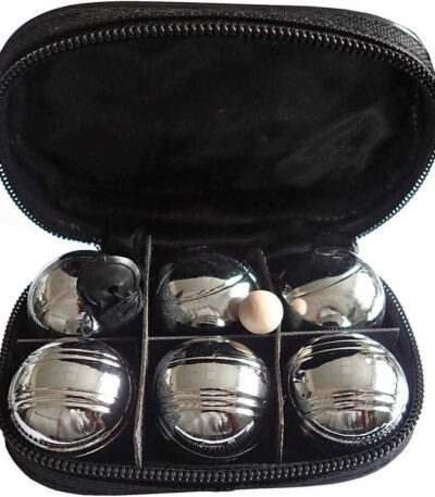 ACRA Petanque mini 6 Kugeln Chromkugeln ACRA Petanque mini 6 Kugeln Chromkugeln