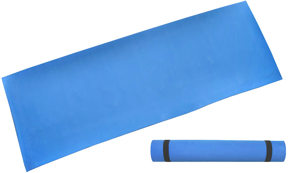 ACRA Gymnastik-Schaumstoffmatte blau 173x61cm für Fitnessübungen ACRA Gymnastik-Schaumstoffmatte blau 173x61cm für Fitnessübungen