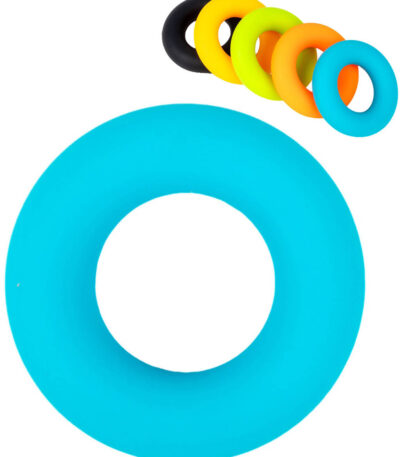 ACRA Kräftigungsring Gummi Hand Silica 5 Farben ACRA Kräftigungsring Gummi Hand Silica 5 Farben