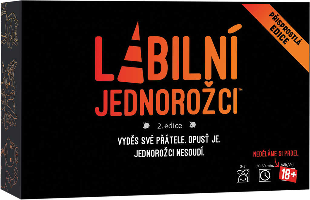 adc-hra-labilni-jednorozci-prisprostla-edice-pro-dospele ADC Das Spiel Lable Unicorns: Adult Edition ADC Spiel Lable Unicorns: Erwachsene Edition