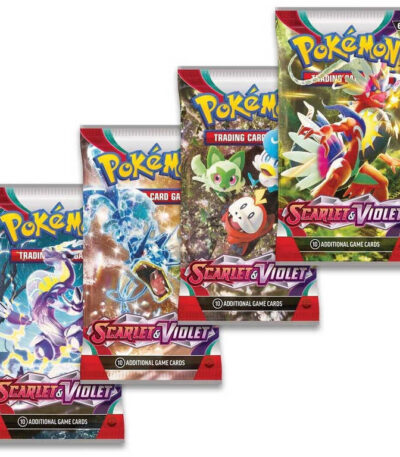 ADC Game Pokémon TCG SV01 Scharlach & Violett Booster Set 10 Karten in Tasche ADC Game Pokémon TCG SV01 Scharlach & Violett Booster Set 10 Karten in Tasche