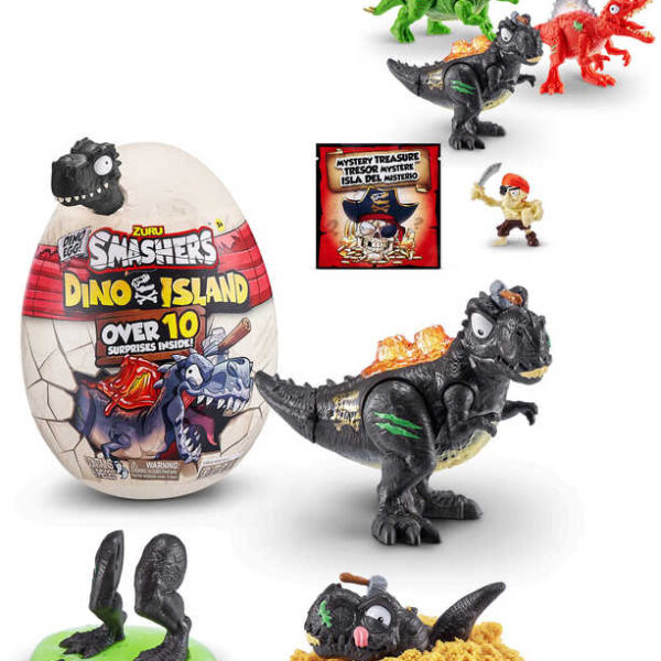 ADC Smashers Dino Island Egg Dinosaurier mit Schleim und Zubehör in Ei 3 Arten ADC Smashers Dino Island Egg Dinosaurier mit Schleim und Zubehör in Ei 3 Arten