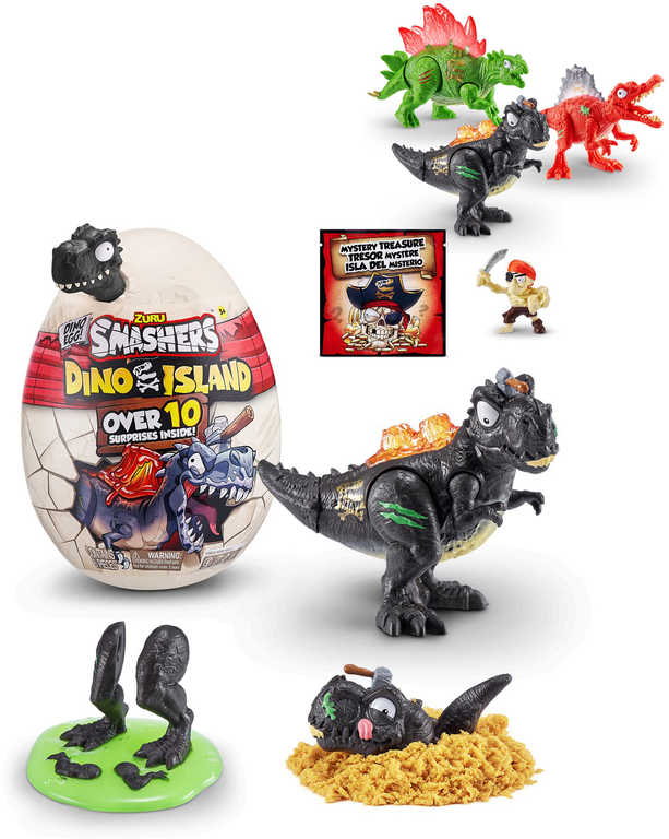adc-smashers-dino-island-egg-dinosaurus-se-slizem-a-doplnky-ve-vejci-3-druhy ADC Smashers Dino Island Egg Dinosaurier mit Schleim und Zubehör in Ei 3 Arten ADC Smashers Dino Island Egg Dinosaurier mit Schleim und Zubehör in Ei 3 Arten