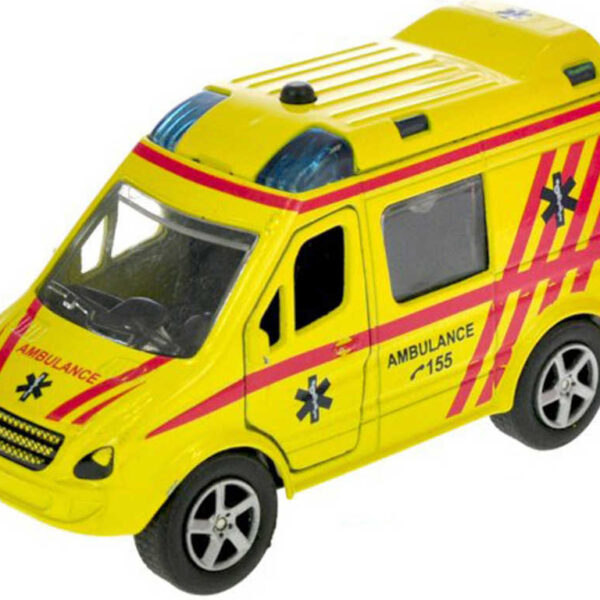 Auto Krankenwagen Krankenwagen rückwärts CZ auf Batterie spricht Tschechisch Licht Sound Metall Auto Krankenwagen Krankenwagen rückwärts CZ auf Batterie spricht Tschechisch Licht Sound Metall