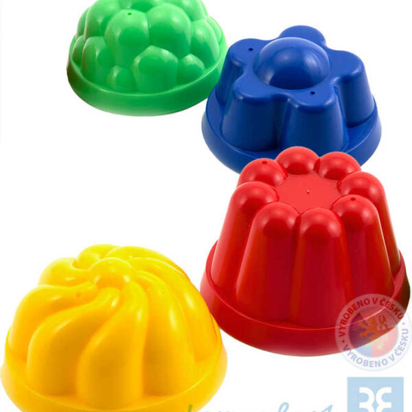CHEMOPLAST SHDP 1 Satz Sandformen 4-tlg. CHEMOPLAST SHDP 1 Satz Sandformen 4-tlg.