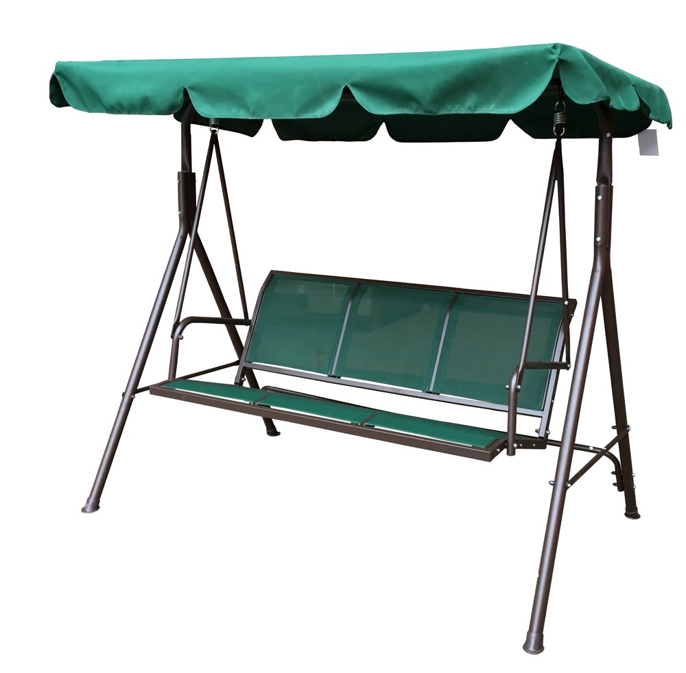 comfort-houpacka-zelena-p45515 CONFORT Gartenschaukel aus Metall - grün .