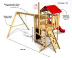Spielplatz Monkey's Home Kleiner Pirat DOOK mit grüner Rutsche Spielplatz Monkey's Home Kleiner Pirat DOOK mit grüner Rutsche – Bild 9