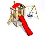 Spielplatz Monkey's Home Kleiner Pirat HOOK mit roter Rutsche Spielplatz Monkey's Home Kleiner Pirat HOOK mit roter Rutsche – Bild 9
