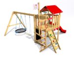 Spielplatz Monkey's Home Kleiner Pirat HOOK mit roter Rutsche Spielplatz Monkey's Home Kleiner Pirat HOOK mit roter Rutsche – Bild 10