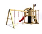 Spielplatz Monkey's Home Kleiner Pirat RED mit grüner Rutsche Spielplatz Monkey's Home Kleiner Pirat RED mit grüner Rutsche – Bild 3