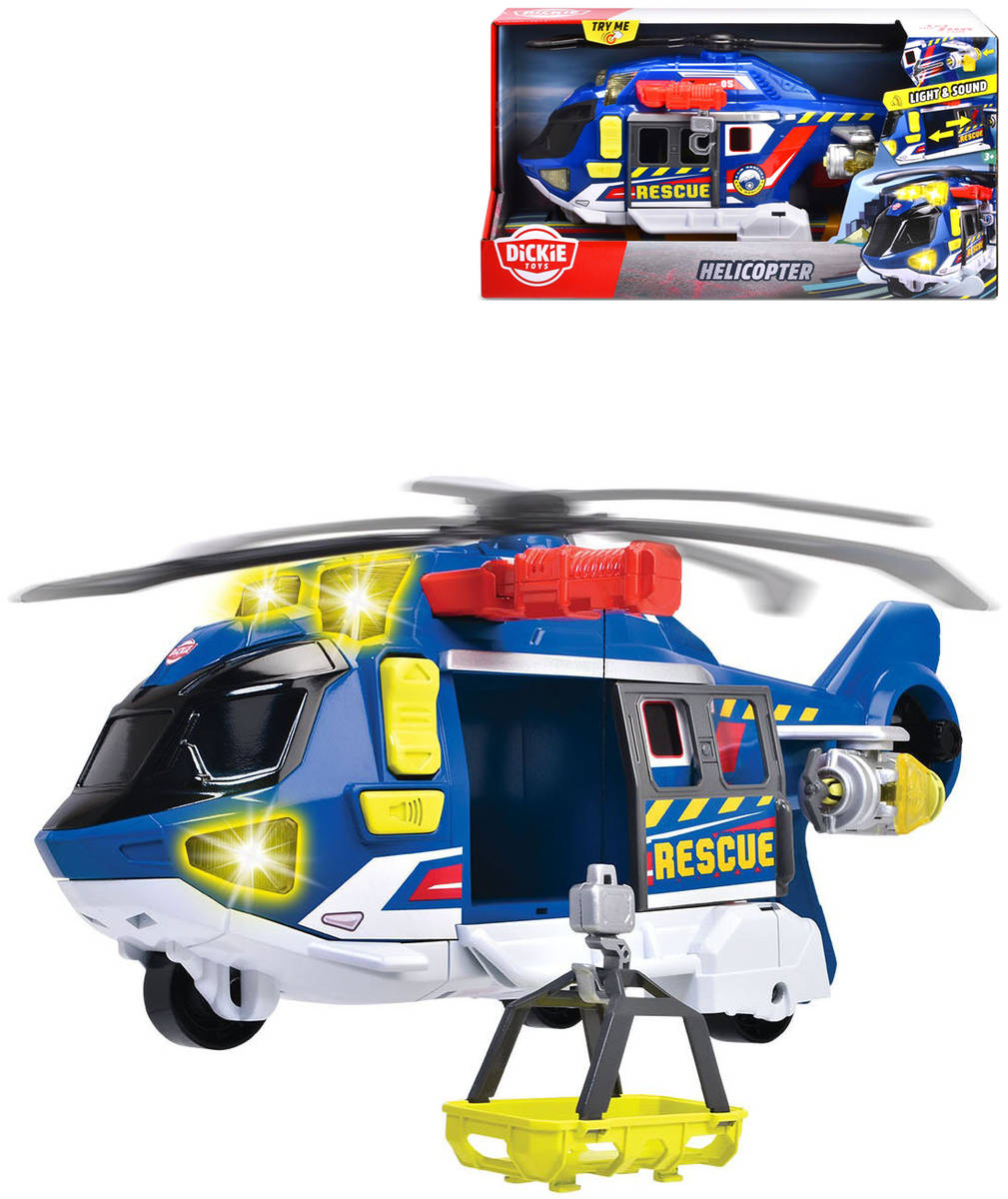 dickie-helikoptera-zachranarska-39cm-funkcni-na-baterie-svetlo-zvuk DICKIE Helicopter Rescue 39cm batteriebetrieben Licht Sound DICKIE Helicopter Rescue 39cm batteriebetrieben Licht Sound