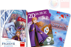 DINO Kartenspiel Quartett Frozen II (Eisreich) DINO Kartenspiel Quartett Frozen II (Eisreich)