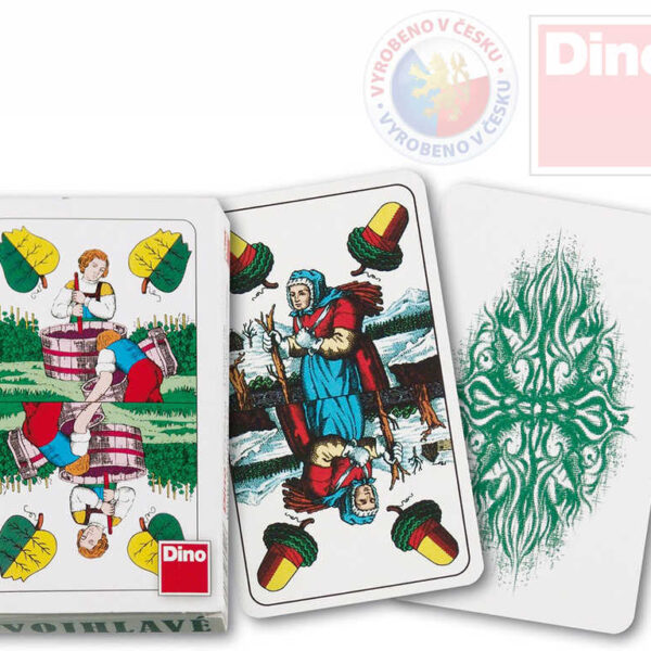 DINO HRA Spielkarten doppelköpfige Marias DINO HRA Spielkarten doppelköpfige Marias