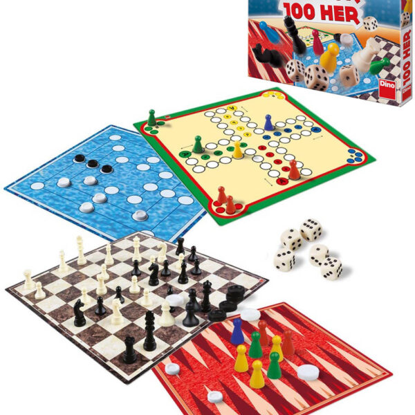 DINO Spielset mit 100 Spielvarianten DINO Spielset mit 100 Spielvarianten