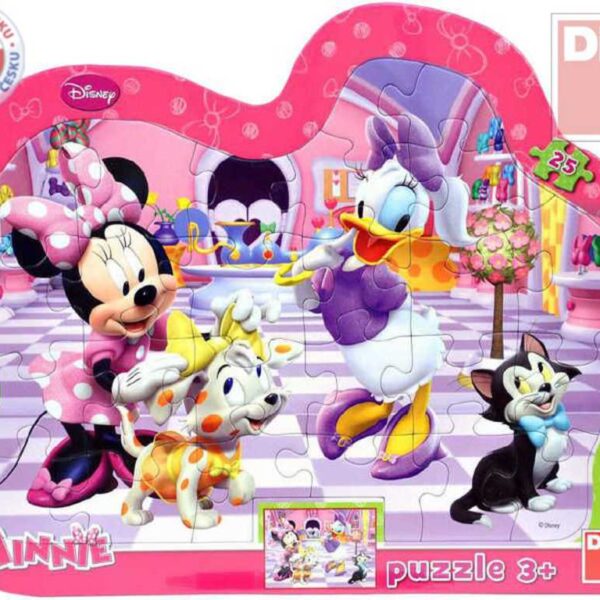 DINO Puzzle 25 Teile Minnie und die Haustiere DINO Puzzle 25 Teile Minnie und die Haustiere
