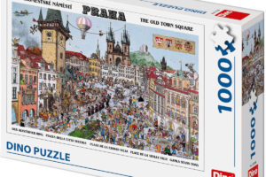 DINO Puzzle Altstädter Ring 66x47cm Puzzle 1000 Teile DINO Puzzle Altstädter Ring 66x47cm Puzzle 1000 Teile