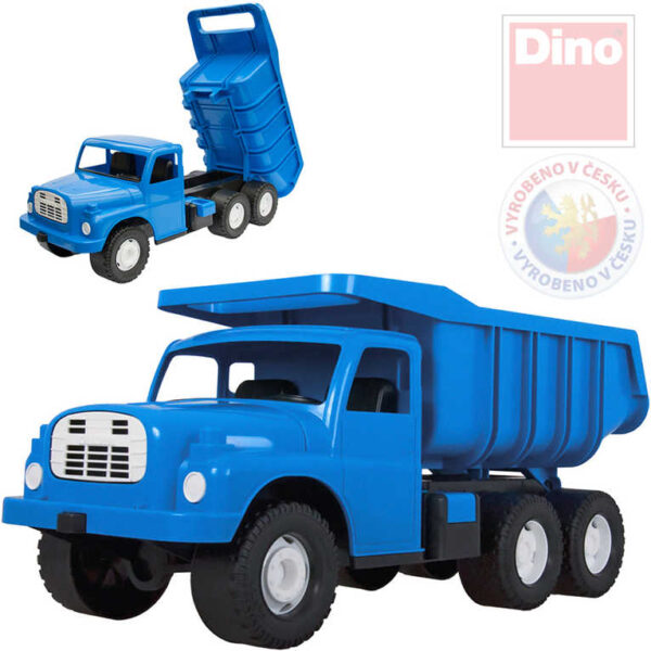 DINO Tatra T148 klassischer Sandwagen 72cm blaue Kippmulde DINO Tatra T148 klassischer Sandwagen 72cm blaue Kippmulde
