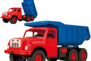 DINO Tatra T148 classic sand truck 73cm blau-rote Kippmulde DINO Tatra T148 classic sand truck 73cm blau-rote Kippmulde
