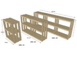 Holzregal Herold (165