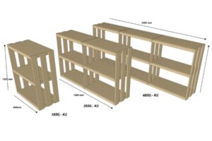 Holzregal Herold (83