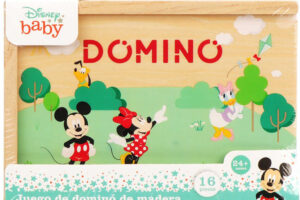 WOOD Game Domino Mickey Mouse 16 Stück in einer Schachtel WOOD Game Domino Mickey Mouse 16 Stück in einer Schachtel