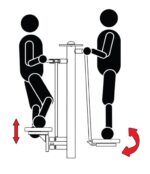 Fitnessgerät - Stapler und Surf - F36 Fitnessgerät - Stapler und Surf - F36 – Bild 3