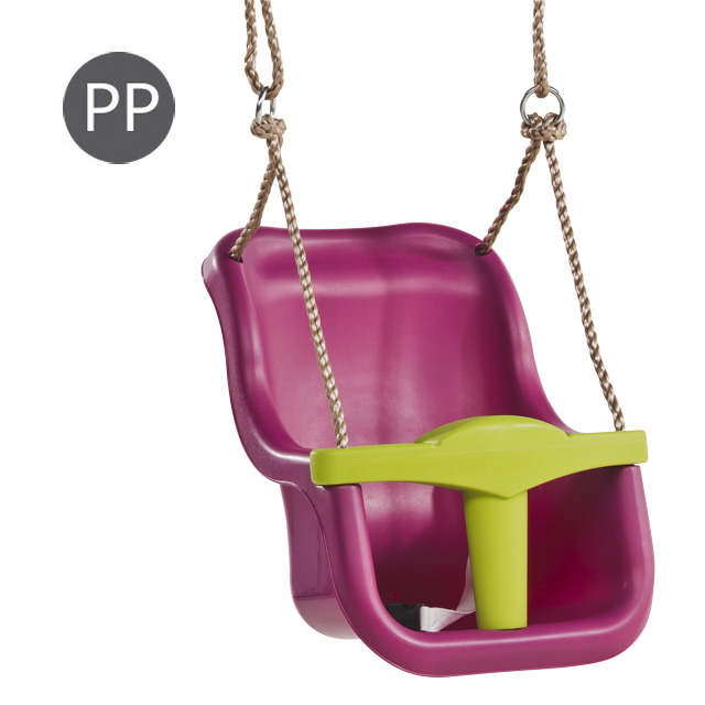 houpacka-monkey-s-home-plastova-baby-luxe-tmave-ruzova-p42695 Monkey's Home Baby Luxe Kunststoffschaukel DARK PINK .