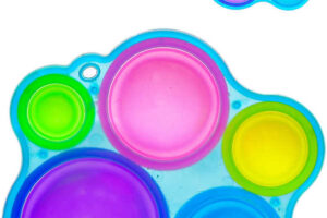 Game Pop It Anti-Stress Bubble Pops silicone 5 maxi bubbles Game Pop It Anti-Stress Bubble Pops silicone 5 maxi bubbles