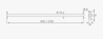 Metalltrapez 1250mm . – Bild 5