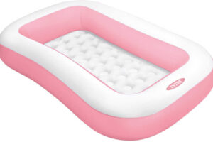 INTEX Rechteckiges aufblasbares Babybecken 166x100cm rosa 58423 INTEX Rechteckiges aufblasbares Babybecken 166x100cm rosa 58423