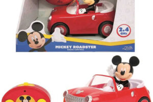JADA RC Auto Roadster mit Mickey Mouse auf dem Radio 2.4GHz auf Batterien JADA RC Auto Roadster mit Mickey Mouse auf dem Radio 2.4GHz auf Batterien