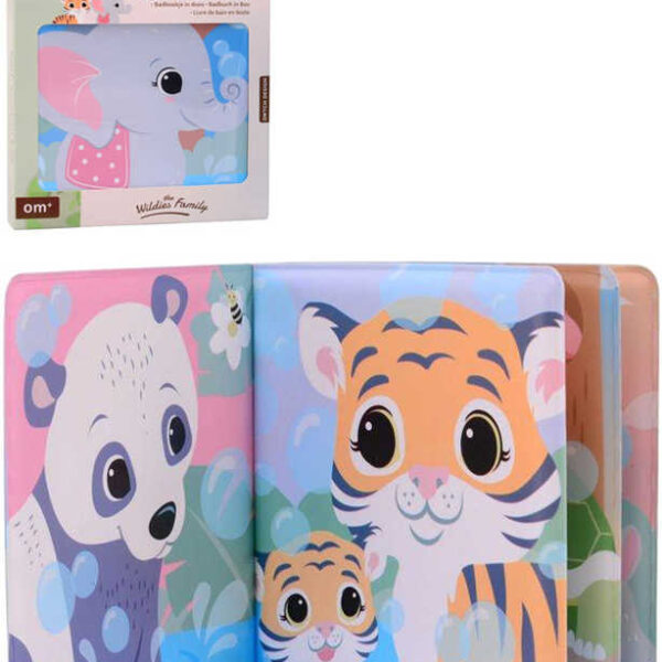 JOUECO Babybuch Tiere quietschendes Badebuch für Baby Kunststoff JOUECO Babybuch Tiere quietschendes Badebuch für Baby Kunststoff