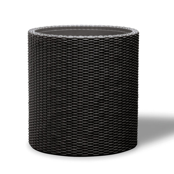 Blumentopf CYLINDER - M - Graphit .