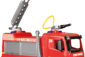 LENA Auto Mercedes Feuerwehrleute Wasserspritzen 65cm odrážedlo Arocs 2158 LENA Auto Mercedes Feuerwehrleute Wasserspritzen 65cm odrážedlo Arocs 2158