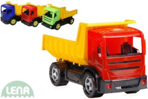 LENA Auto Kipper Mercedes 2-Achser 62cm Kunststoff 3 Farben LENA Auto Kipper Mercedes 2-Achser 62cm Kunststoff 3 Farben