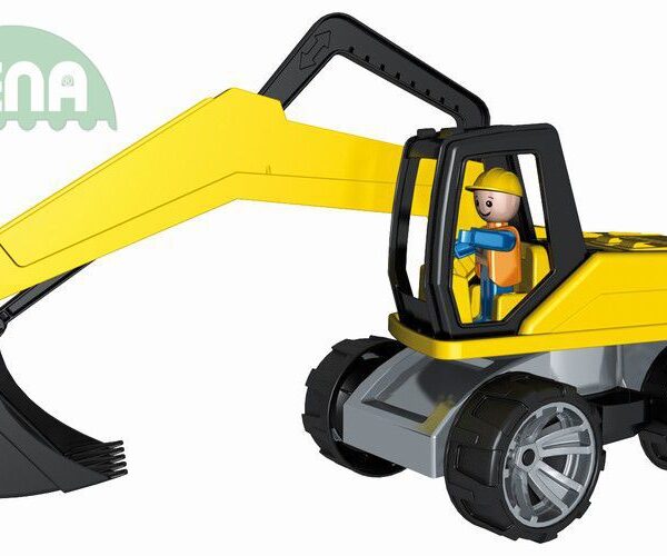 LENA Truxx Bagr 37cm (Sandlaster) mit Fahrerfigur aus Kunststoff LENA Truxx Bagr 37cm (Sandlaster) mit Fahrerfigur aus Kunststoff