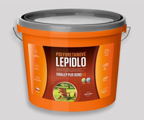 Lepidlo na dřevo VINALEP PUR BOND D4 250g Polyuretanové lepidlo D4 - 250g